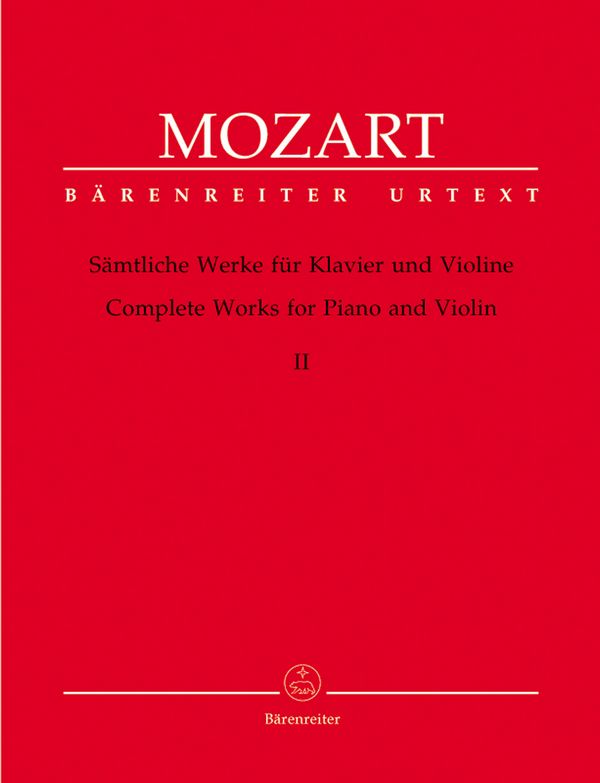 Sämtliche Werke für Klavier und Violine, Band 2