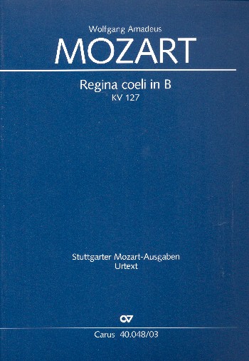 REGINA COELI B-DUR KV 127