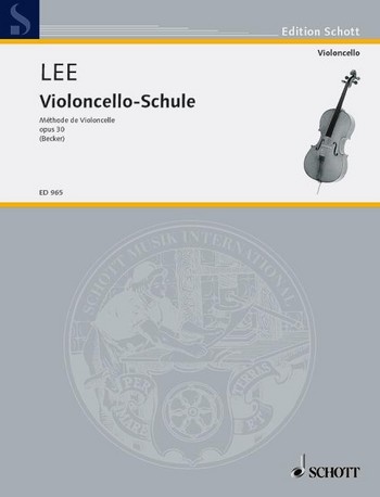 Violoncello Schule op. 30