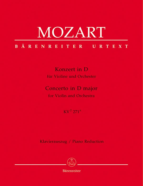 Konzert D-Dur KV271a für Violine und Orchester