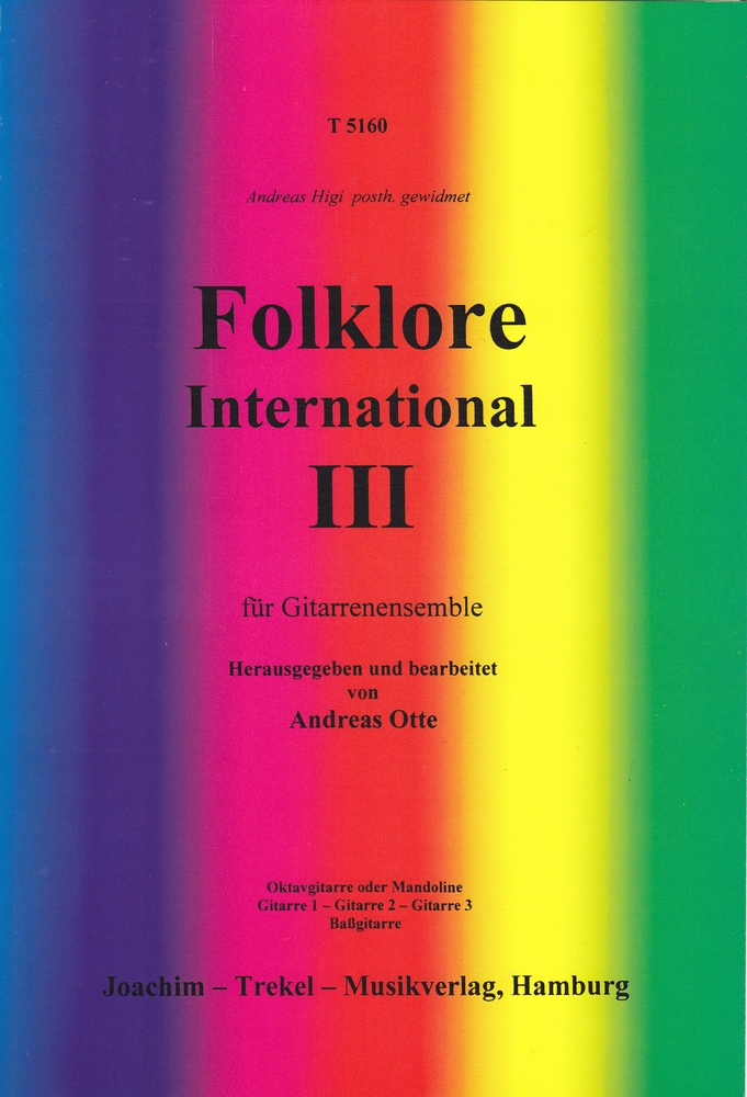 Folklore International, Heft 3