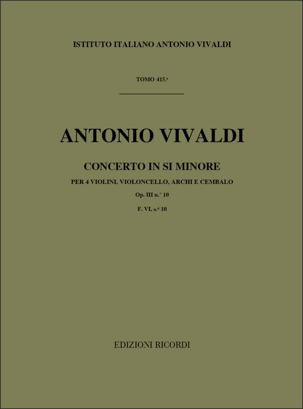 Concerto in Si Minore