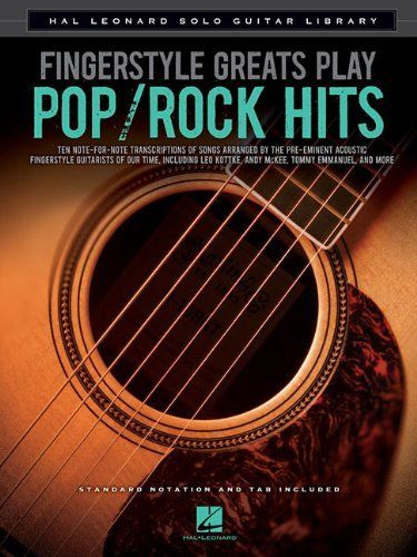 Fingerstyle Greats Play Pop/ Rock Hits