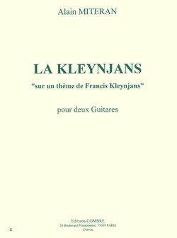 La Kleynjans "sur un theme de Francis Kleynjans"