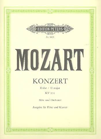 Konzert D-Dur KV314 für Flöte und Orchester