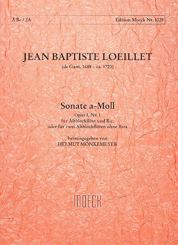 Sonate A-Moll Op 1/1