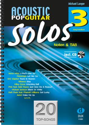 Acoustic Pop Guitar Solos Vol. 3