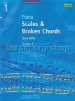 Piano Scales & Broken Chords, Grade 1