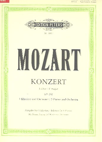 Konzert F-Dur KV 242 "Lodron-Konzert"
