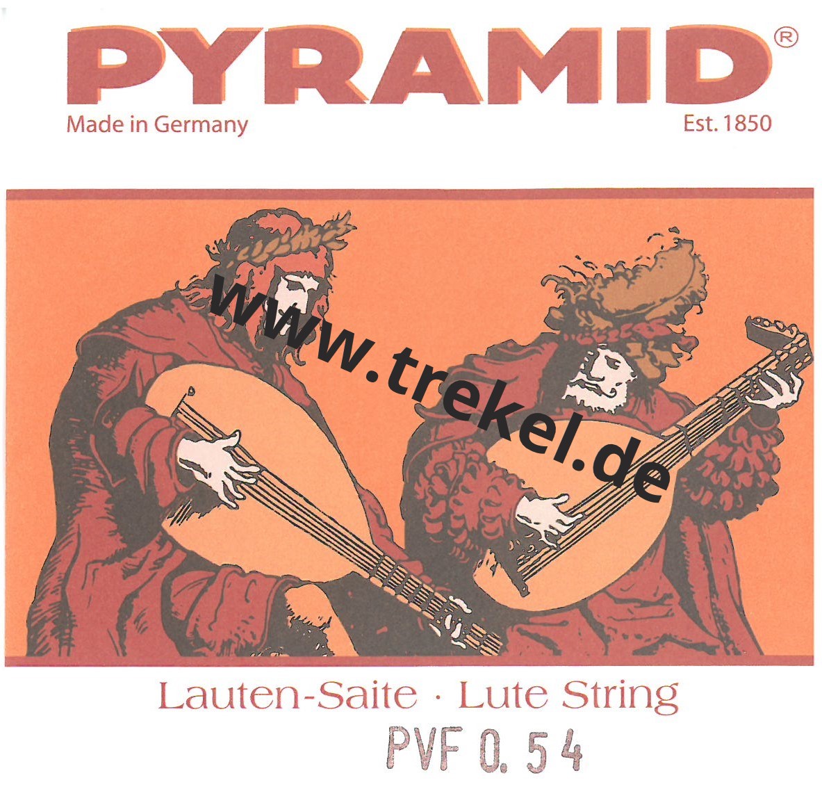 Barockmandolinen-Saiten a' Pyramid PVF 0,54 - 415 Hz