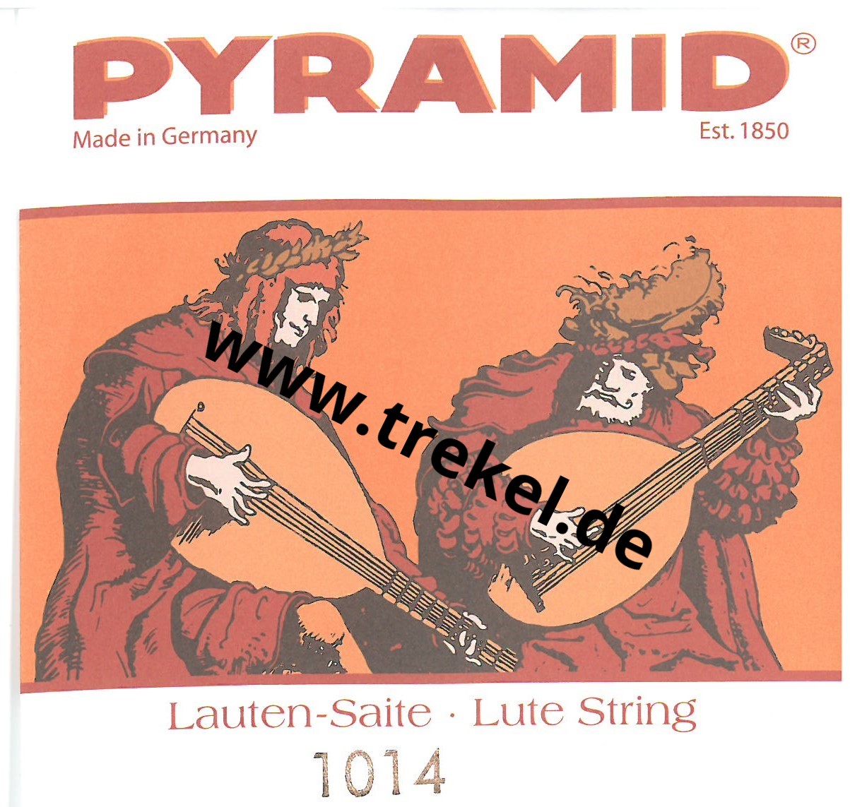 Barockmandolinen-Saiten h Pyramid 1014 - 415 Hz