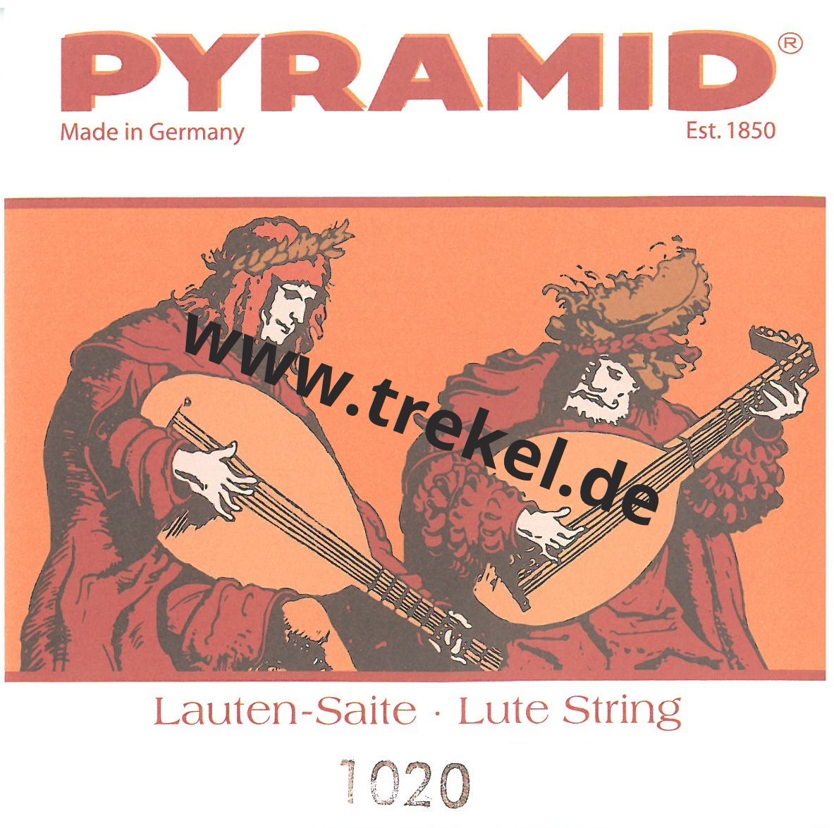 Barockmandolinen-Saiten g Pyramid 1020 - 415 Hz