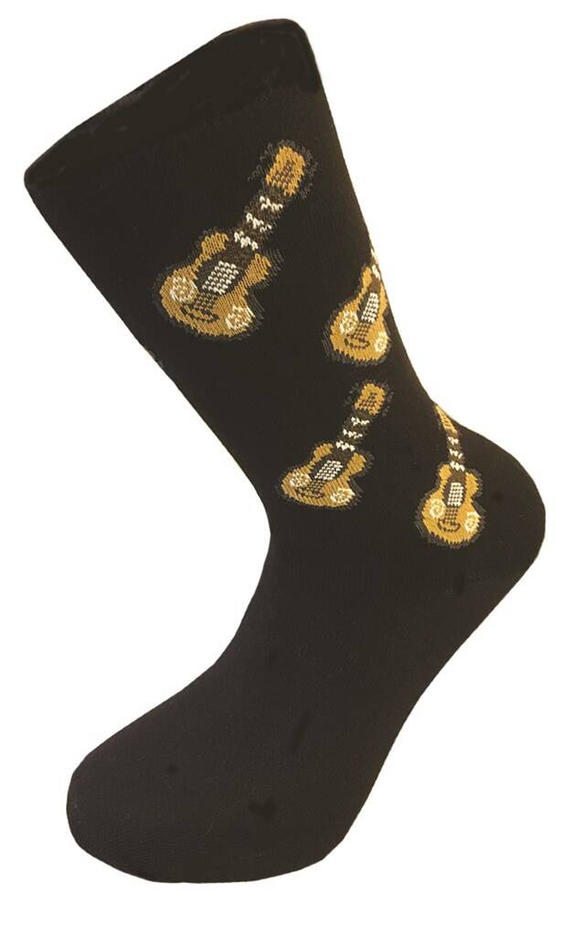 Socken Motiv Gitarren, one size