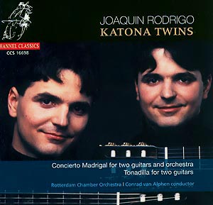 Rodrigo: Concerto Madrigal, Tonadilla u.a