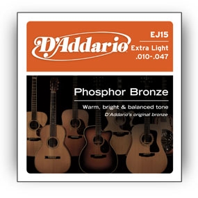 D'Addario EJ15 extra-light