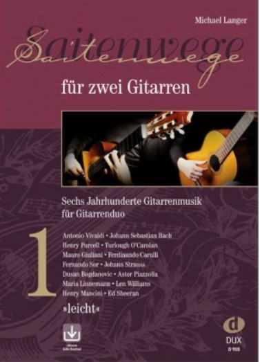 Saitenwege für zwei Gitarren 1