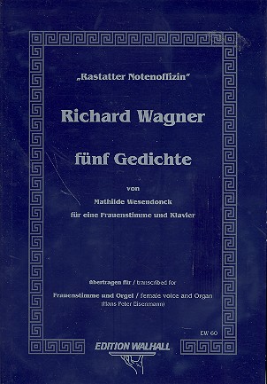 Wesendonck Lieder Wwv 91a