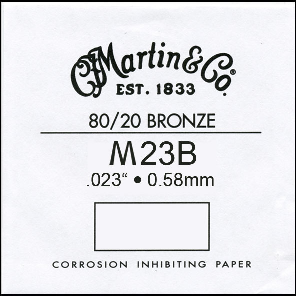 Martin Single string .023