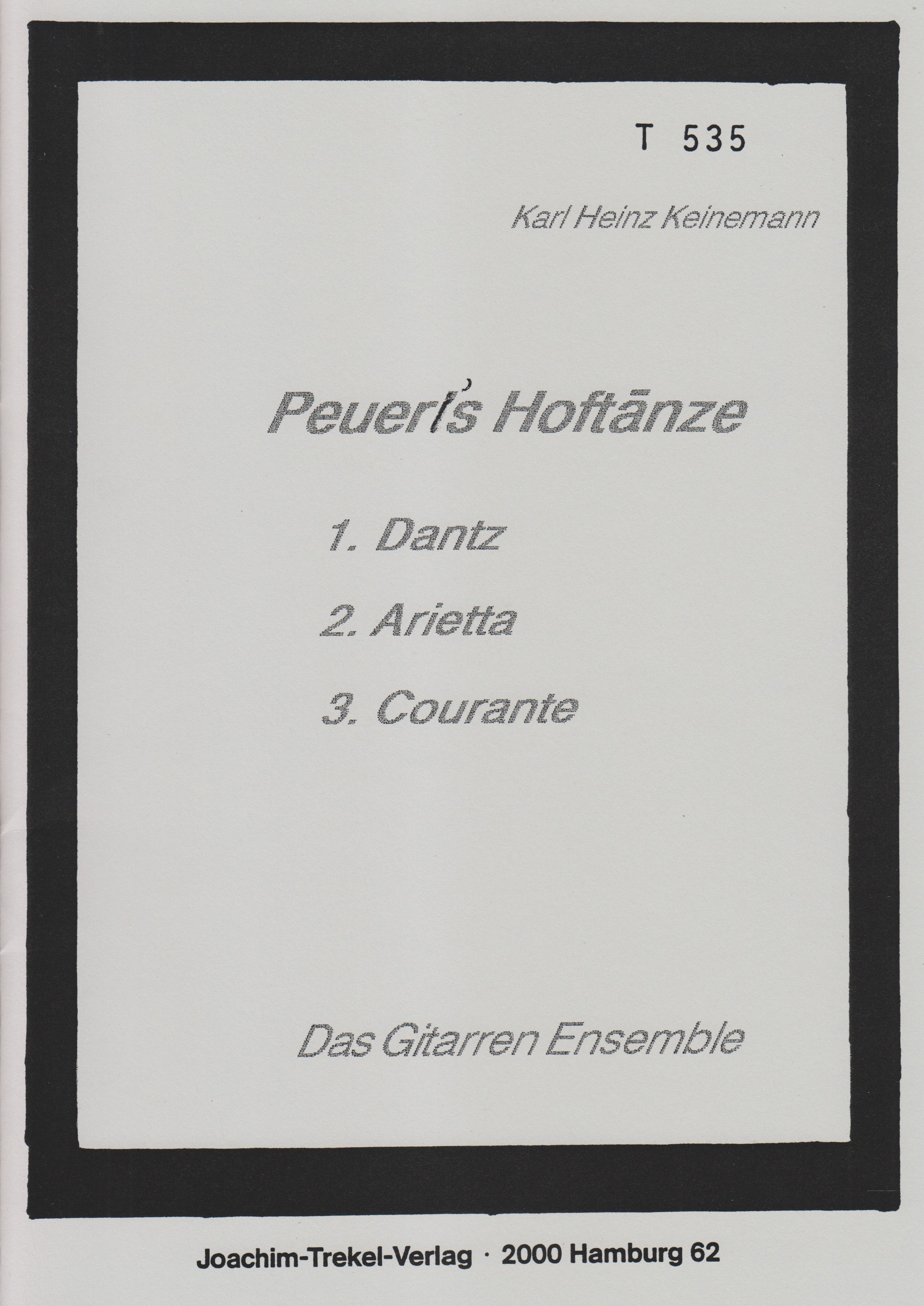 Peuerl's Hoftänze