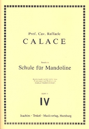 Schule für Mandoline, Band 4