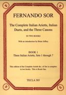 The Complete Italian Arietts, Italian Duets And The 3 Canons Vol.