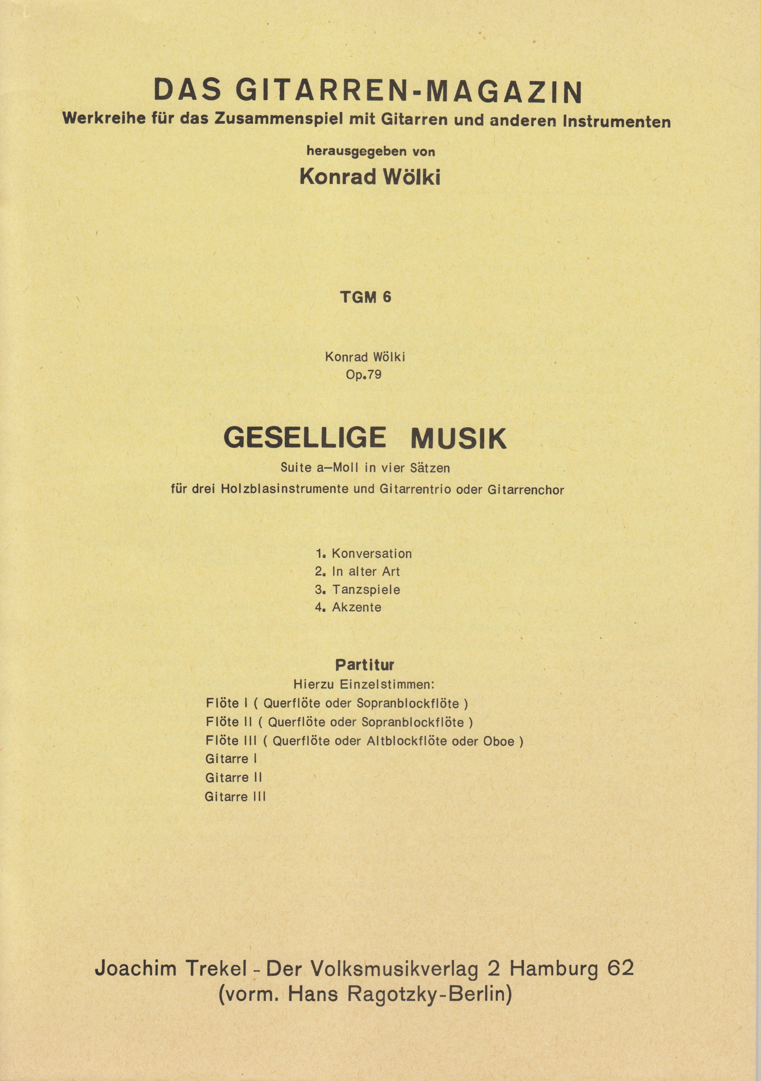 Gesellige Musik