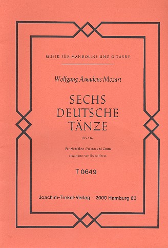 6 Deutsche Tänze