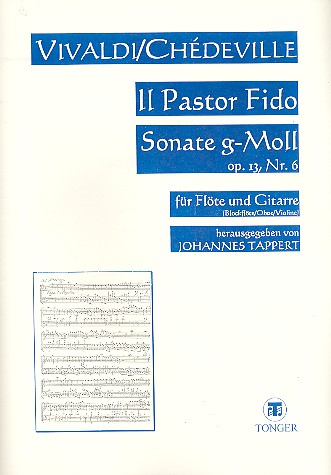 Il Pastor Fido, Sonate g-Moll op. 13,6