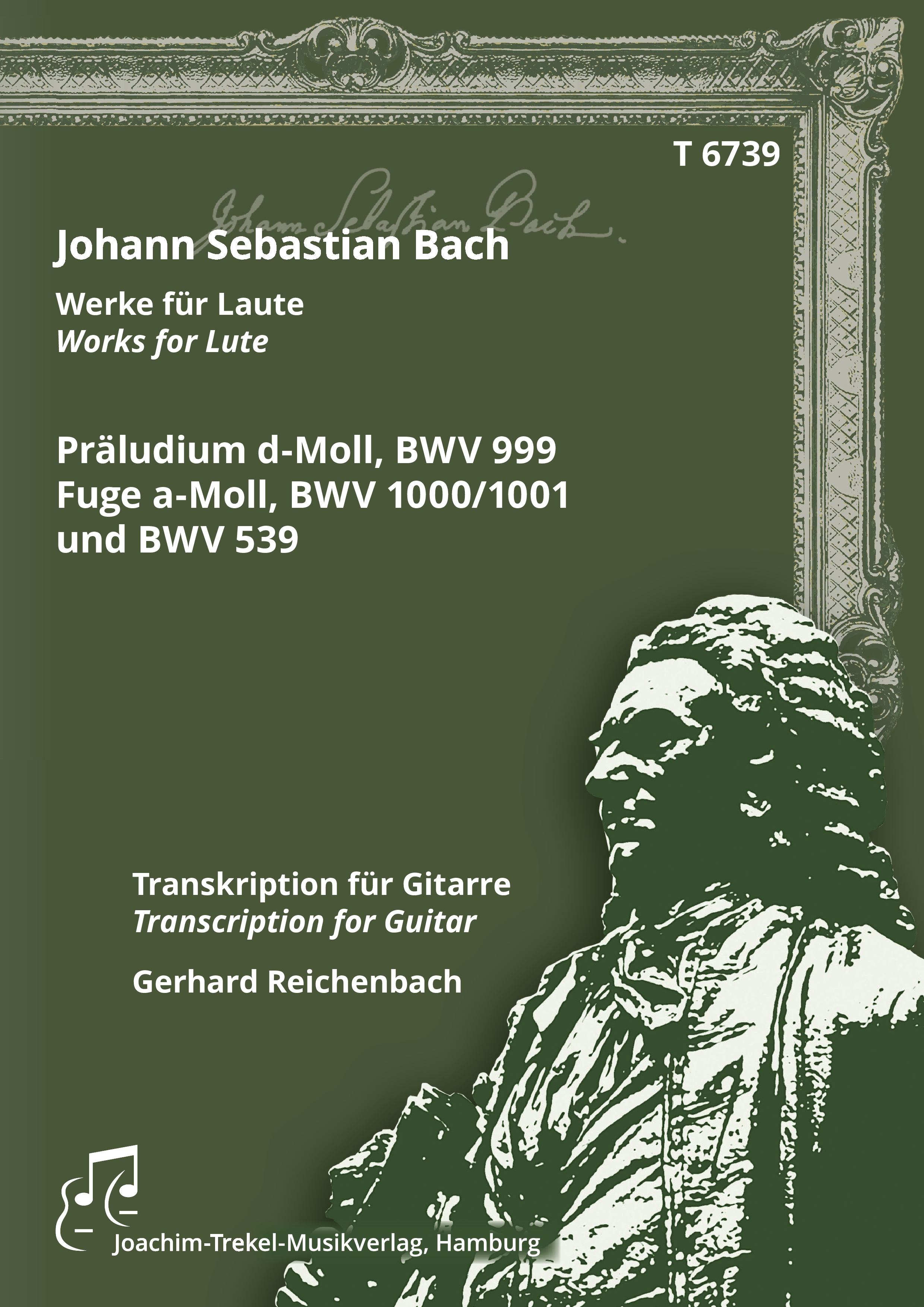 Präludium d-Moll, BWV 999, Fugue a-Moll, BWV 1000/1001 und BWV 539