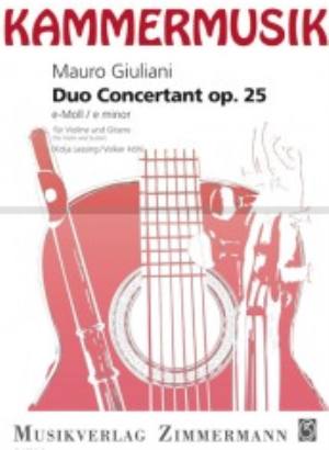 Duo Concertant op. 25 e-Moll