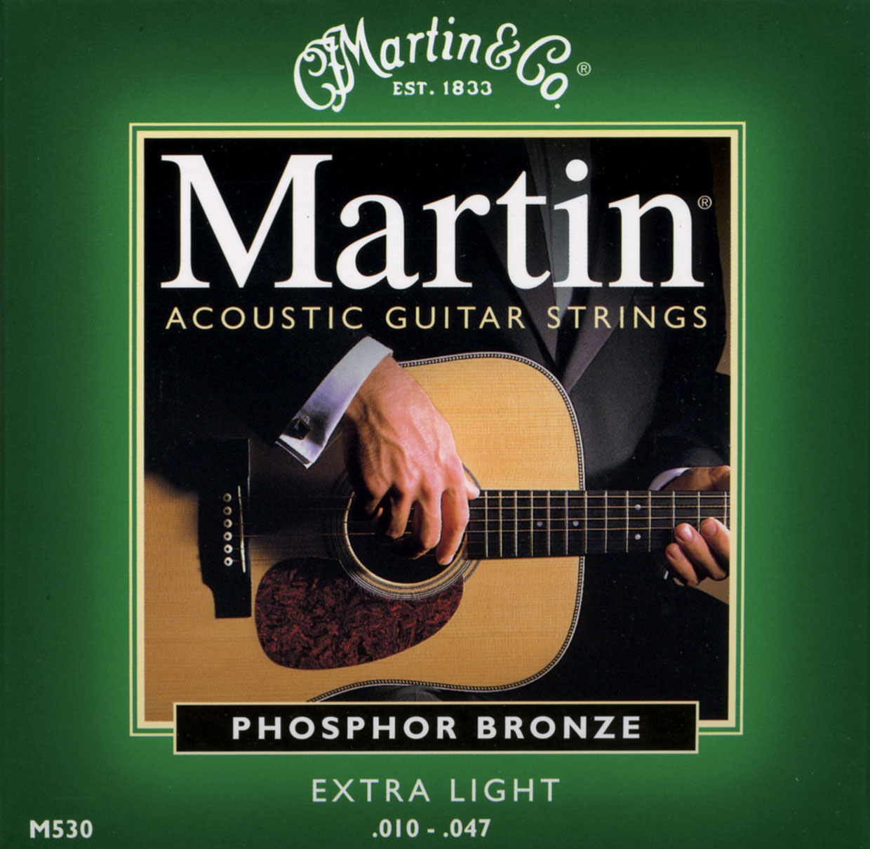 Martin M 530, 92/8 Phosphor Bronze, extra light