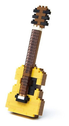 Nanoblocks Mini-Akustikgitarre