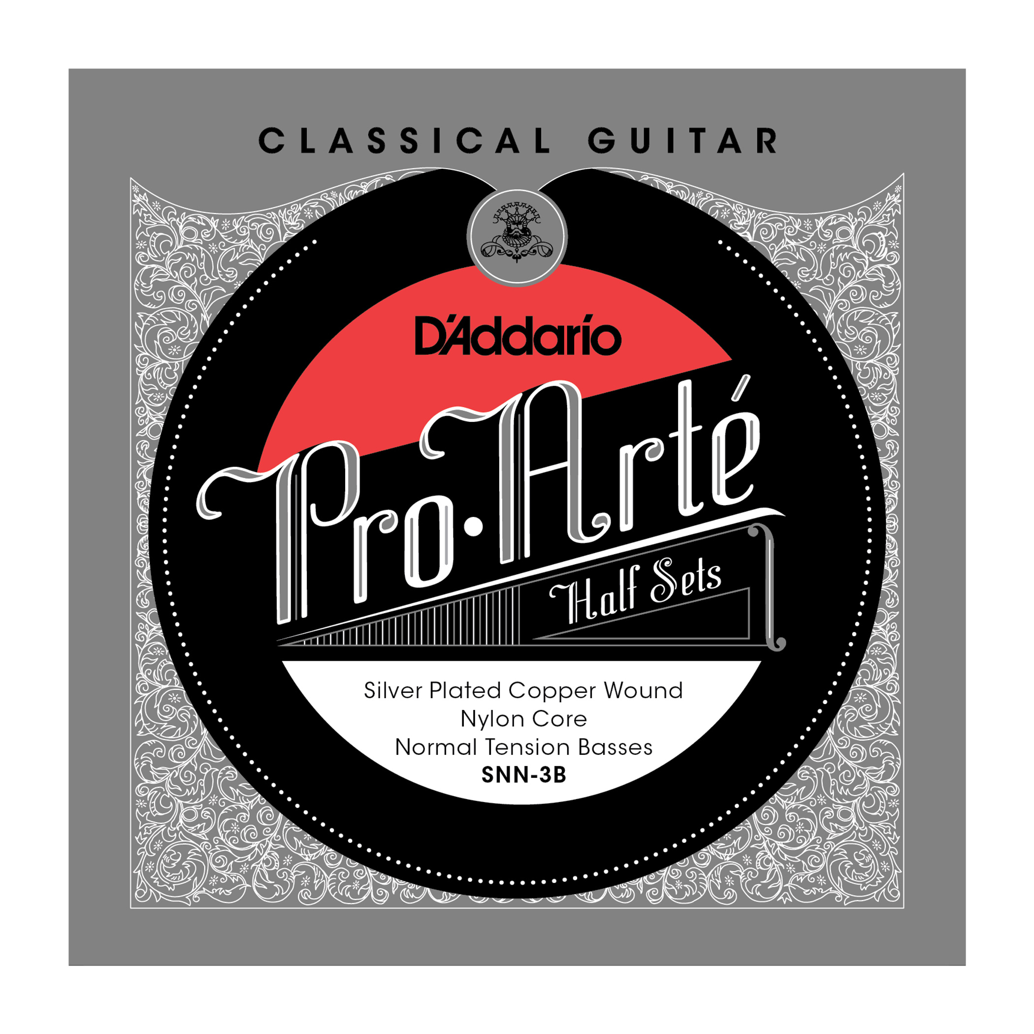D'Addario SNN-3B, Pro Arte Nylon Core, Bass-Set zu EJ 45