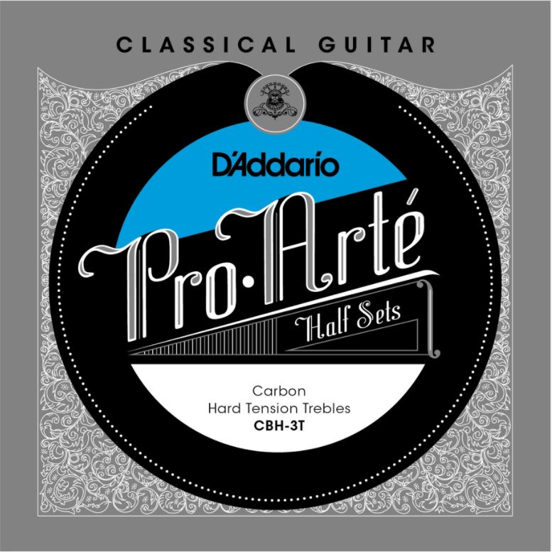 D'Addario CBH-3T, Pro Arte Carbon, Diskant-Set zu EJ 46FF