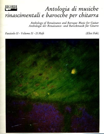 Antologia di musiche rinascimentali e barocche Volume II