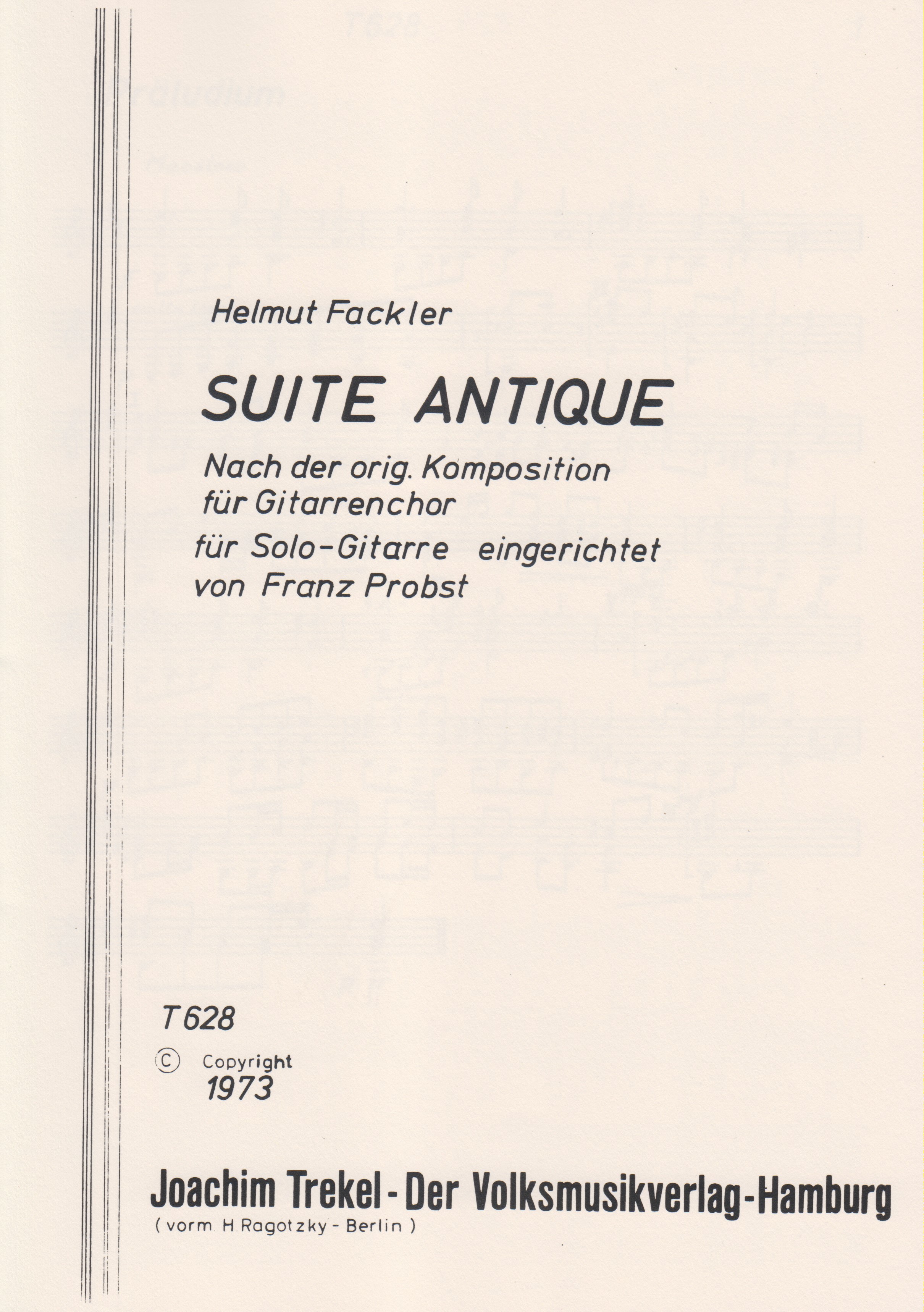 Suite Antique (e-Moll)