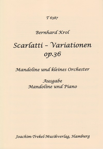 Scarlatti-Variationen op. 36