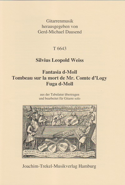 Fantasia d-Moll, Tombeau sur la mort de Mr. Comte d'Logy, Fuga d-M