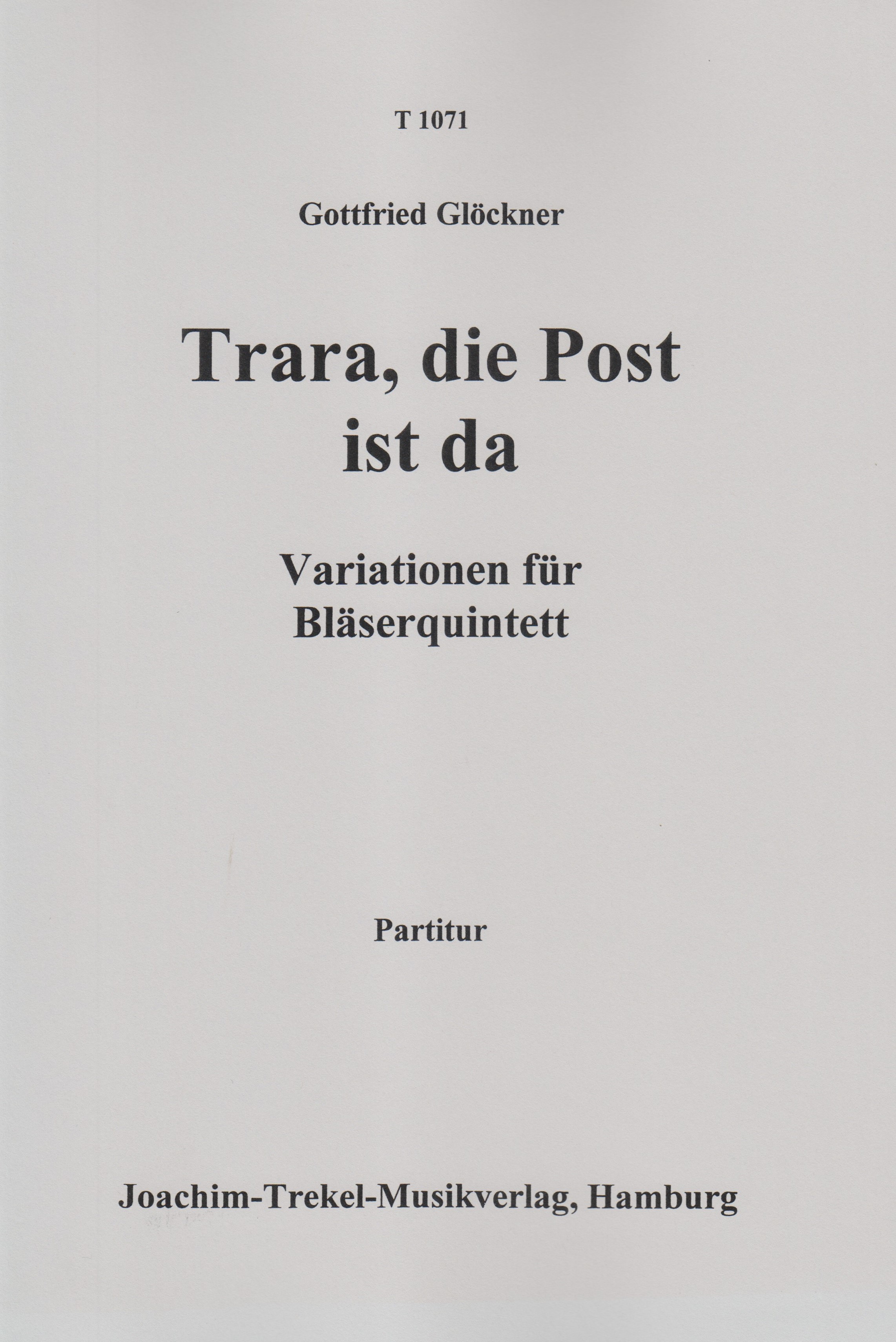 Trara, die Post ist da