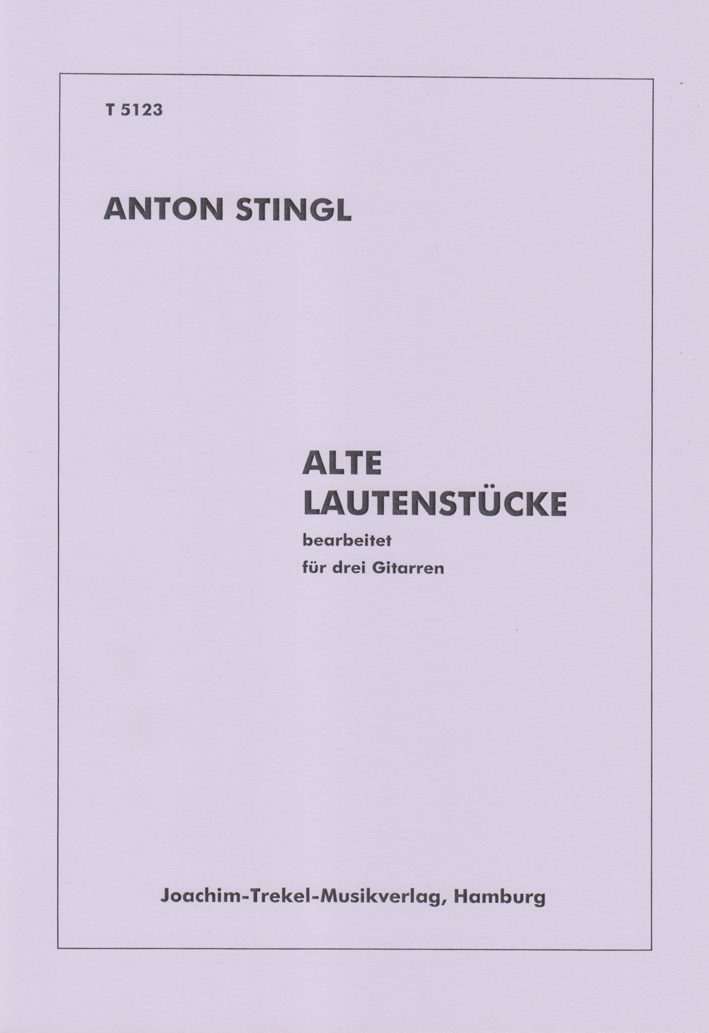 Alte Lautenstücke