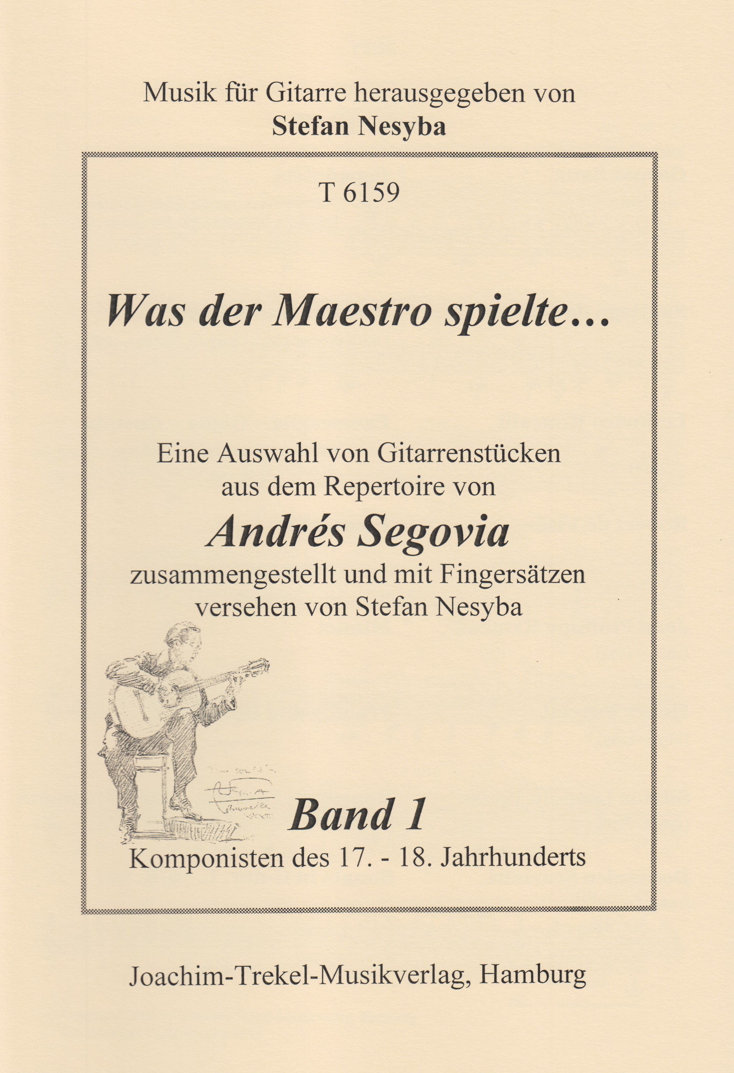 Was der Maestro spielte..., Band 1