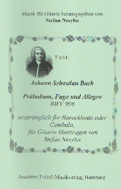 Präludium, Fuge und Allegro Es-Dur BWV 998