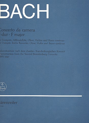 Concerto da camera F-Dur BWV 1047