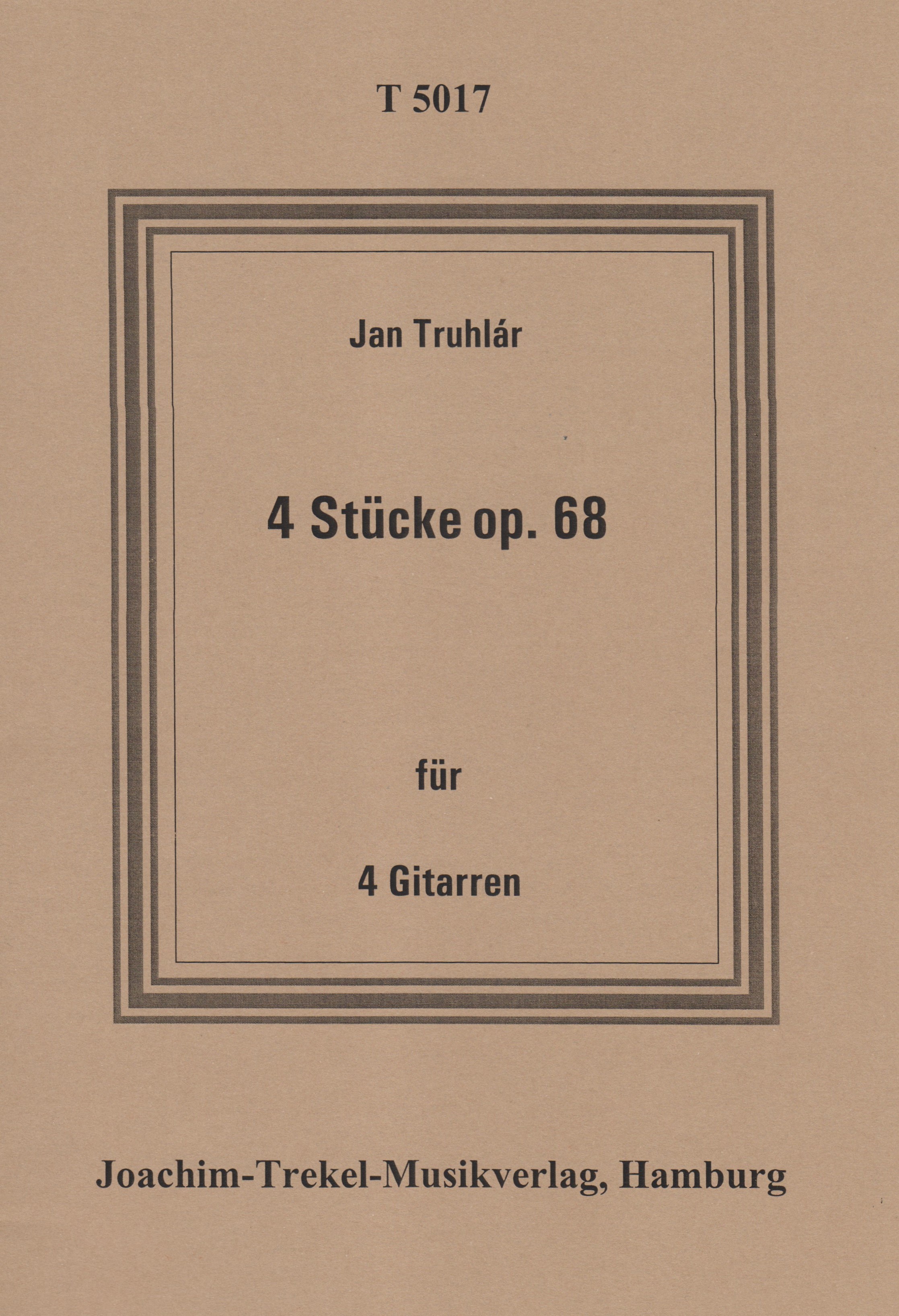4 Stücke op. 68