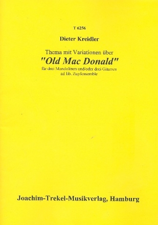 Thema mit Variationen über "Old Mac Donald"