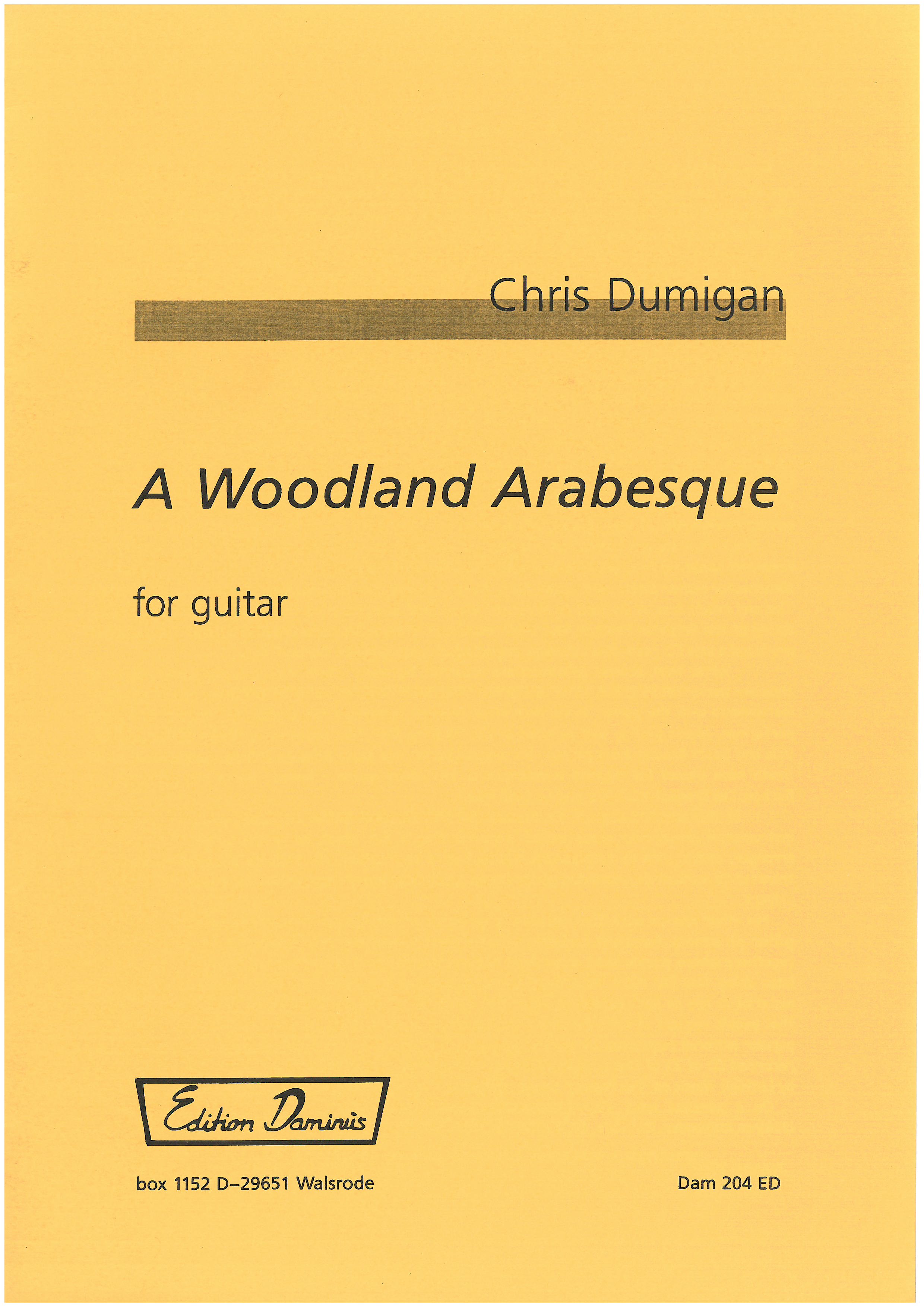 A Woodland Arabesque