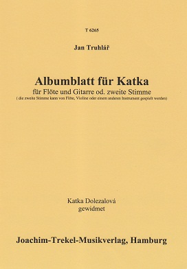 Albumblatt für Katka