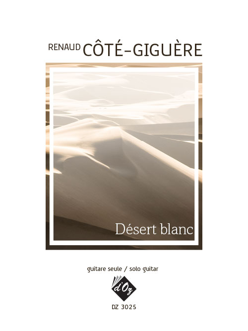 Desert blanc