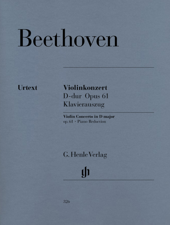 Konzert D-Dur op.61 für Violine und Orchester