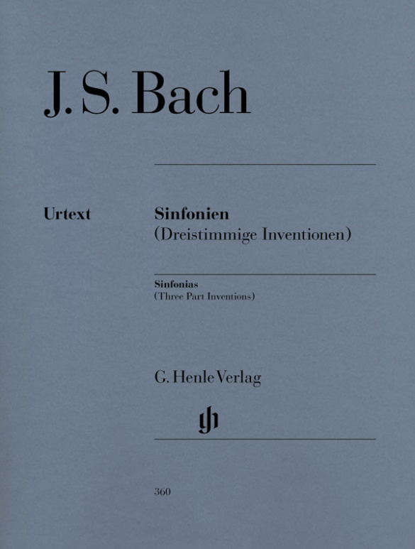 DREISTIMMIGE INVENTIONEN (SINFONIEN) BWV 787-801